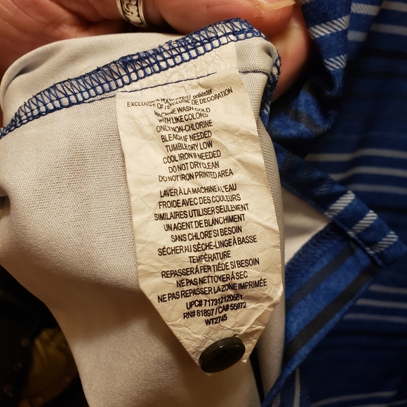 Ben Hogan Performance Polo Shirt Men's Size XL - Blue NOT WALMART - Picture 6 of 6